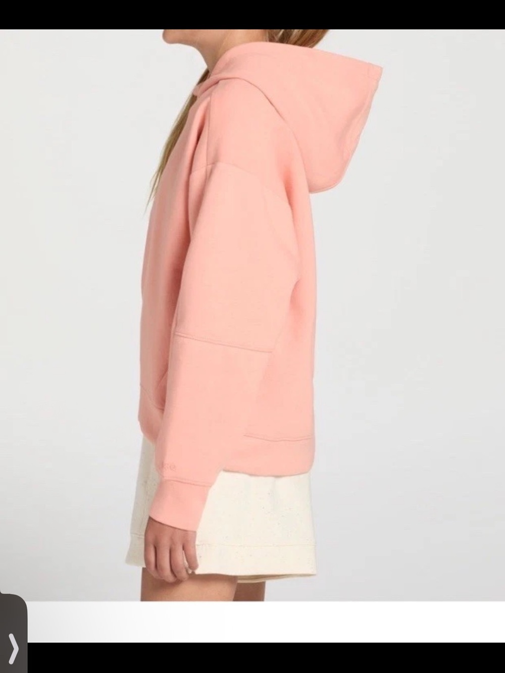 NWT DSG Girls Summer Peach 🍑 Crew-Neck Hoodie Sz S M & L $35 - Picture 3 of 5